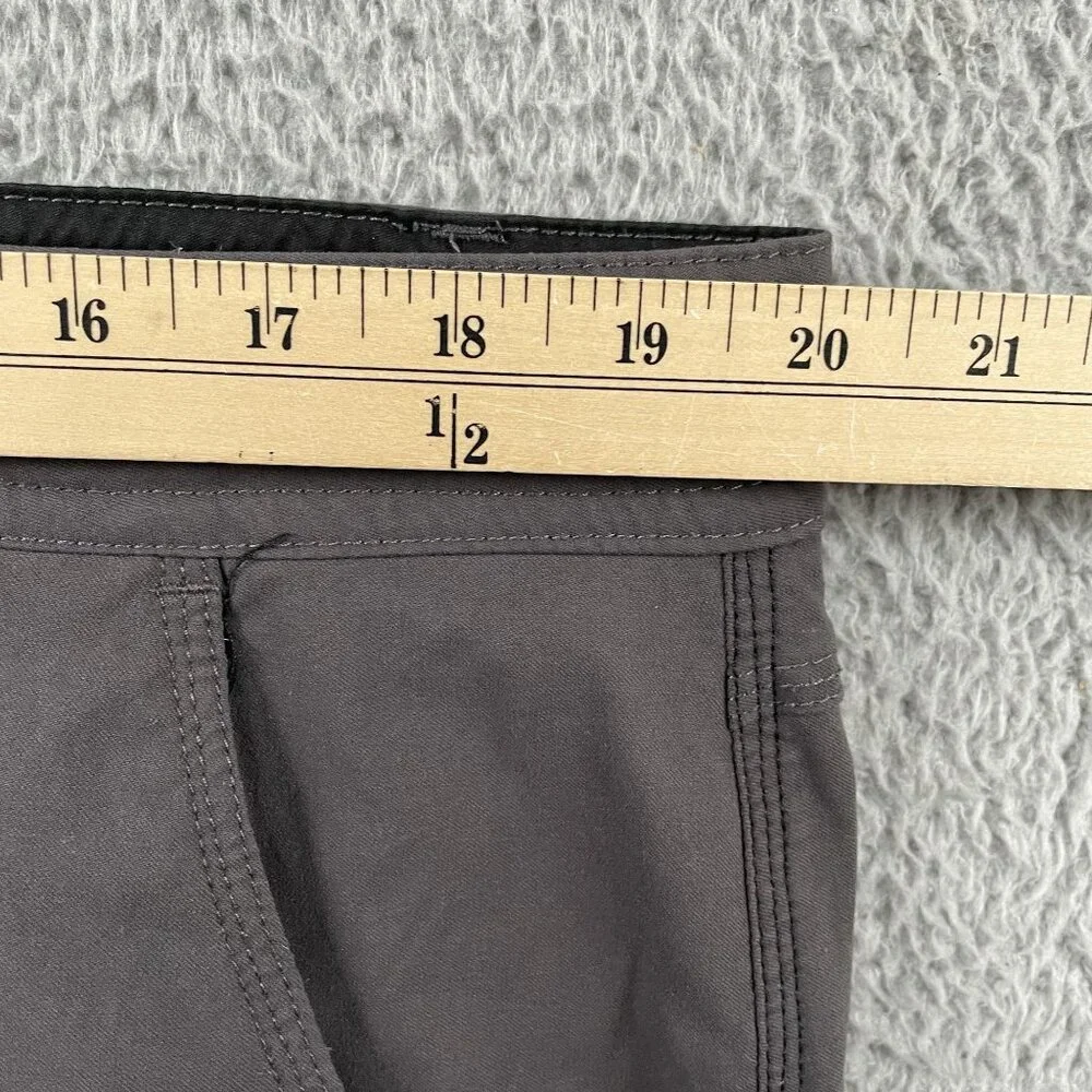 PraNa Hiking Pants Mens XXL 40x32 Zion Stretch Belted‎ Cargo Nylon Roll up